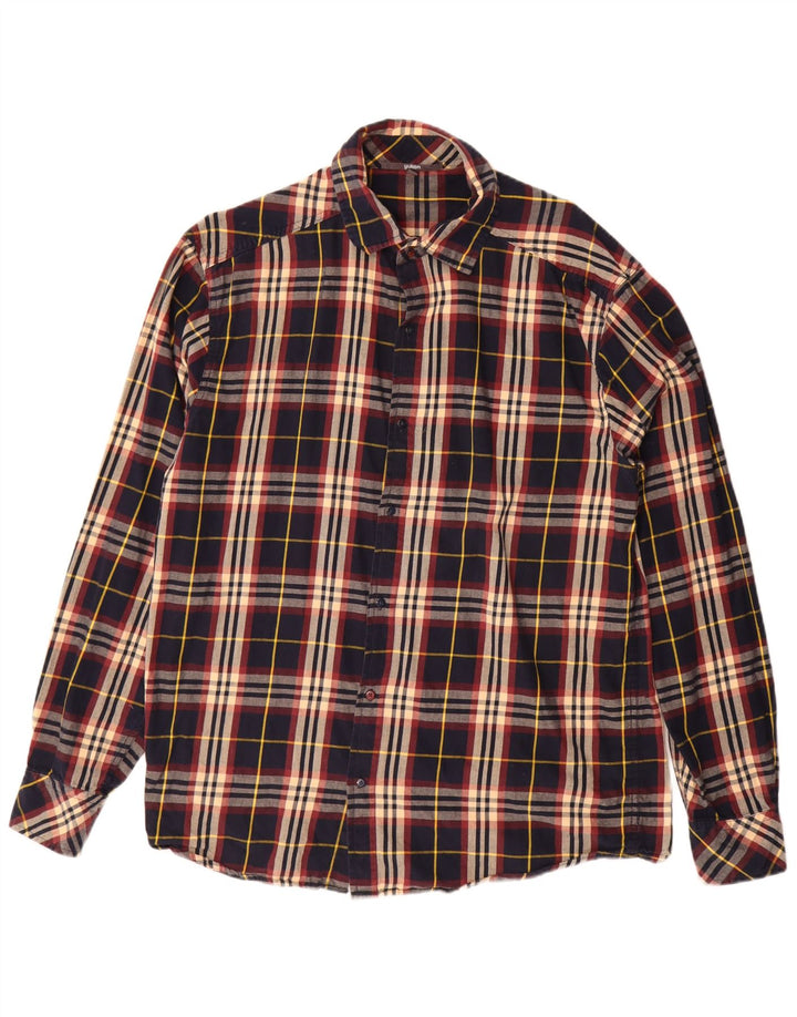 Yukon Chemise en flanelle pour homme XL en coton à carreaux multicolores