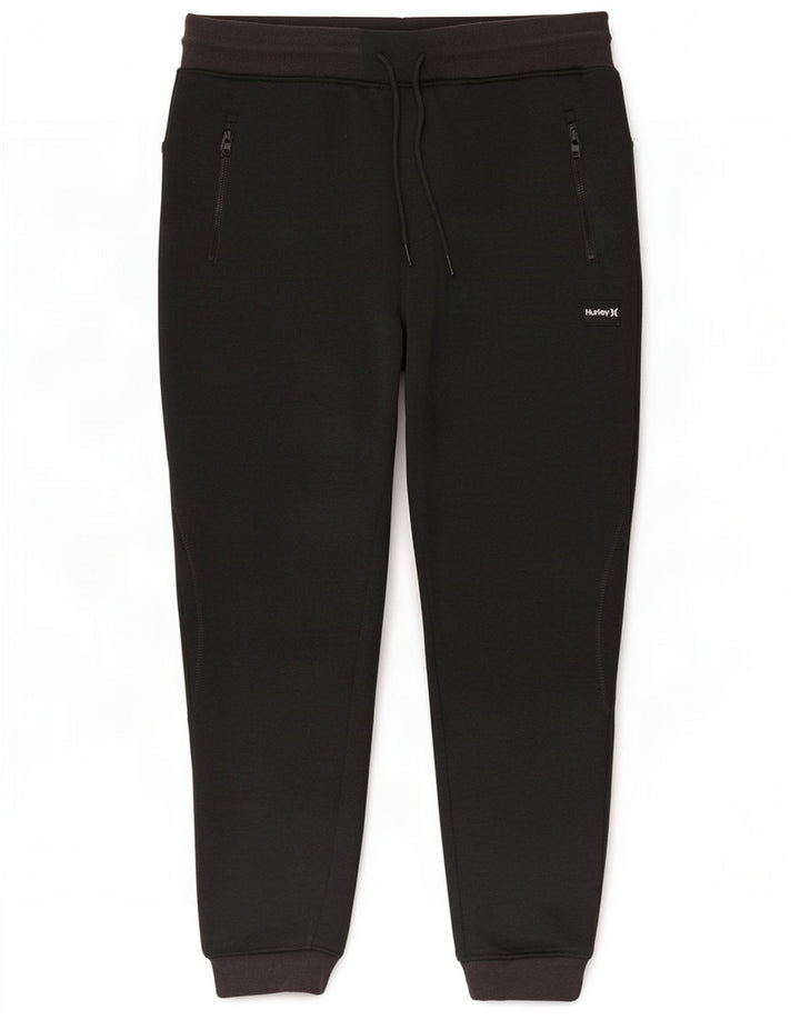 Hurley Pantalon de survêtement court pour homme Pantalon de jogging Petit Gris Polyester