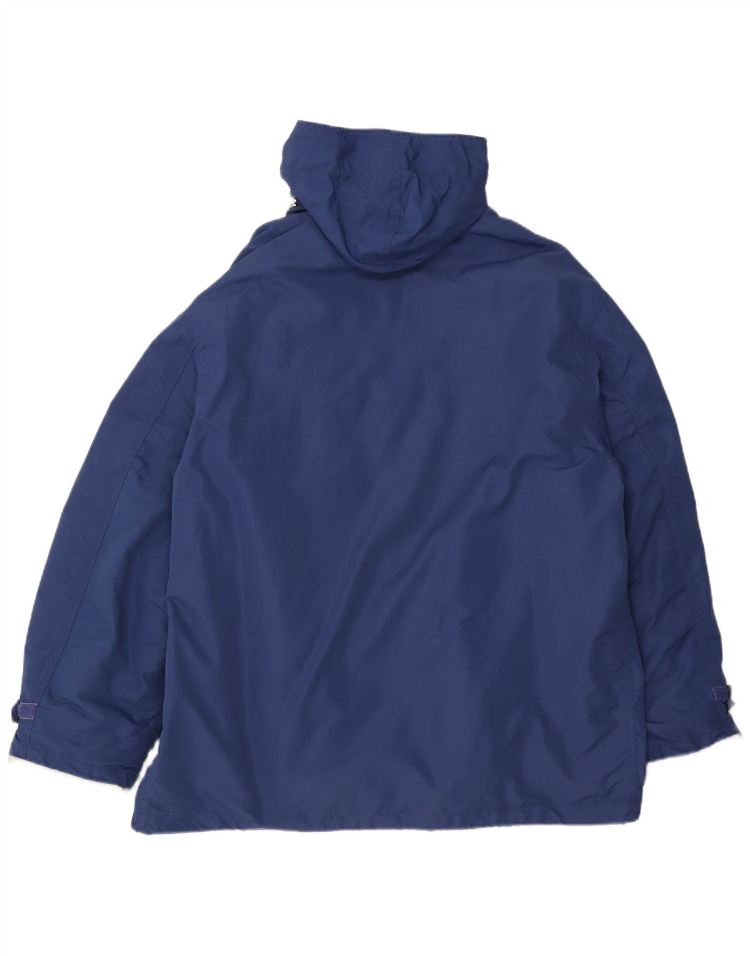 American System Veste coupe-vent à capuche pour homme UK 40 Large Bleu marine