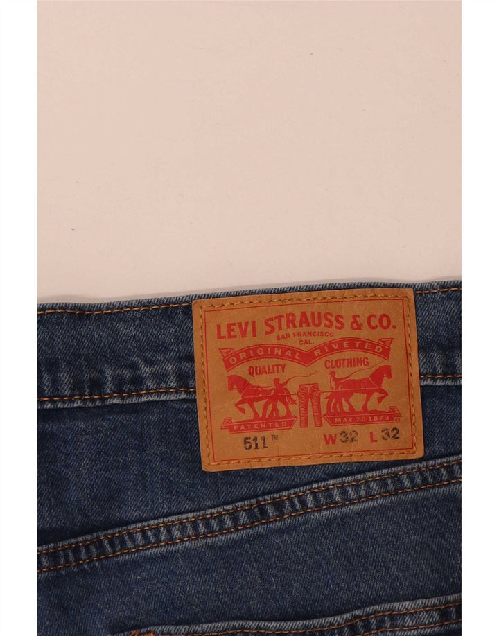 Levi's Jean Slim 511 Homme Bleu W32 L32 Coton