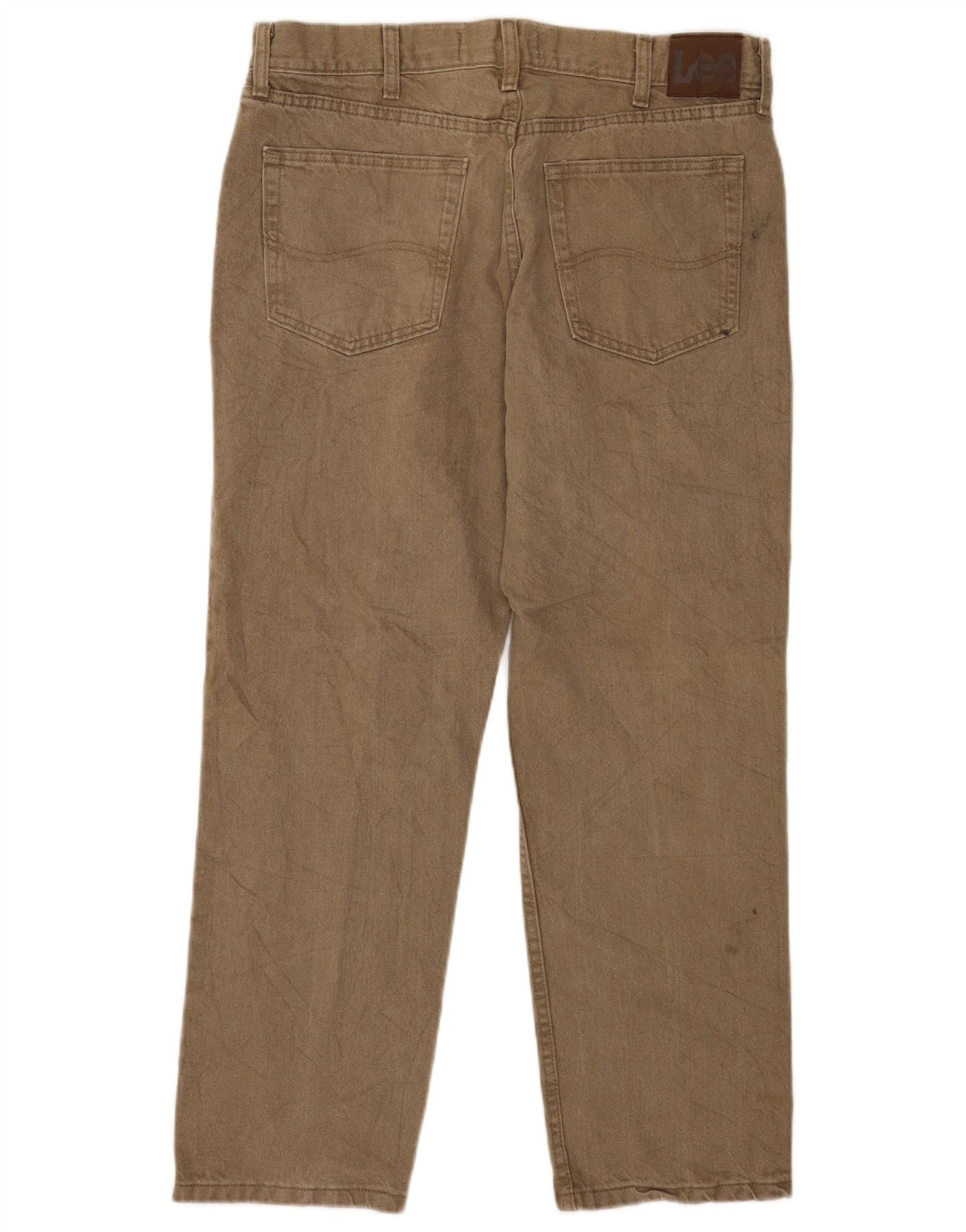 Lee Jean droit coupe droite W36 L29 homme kaki coton