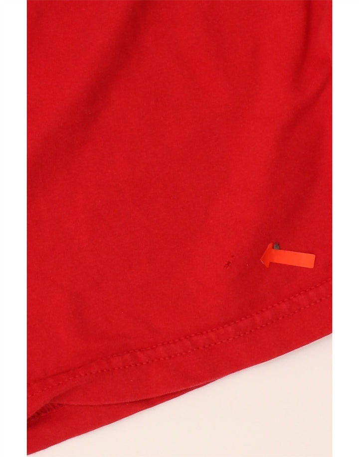 NAUTICA Mens Graphic Top Long Sleeve 2XL Red Cotton Vintage Nautica and Second-Hand Nautica from Messina Hembry 