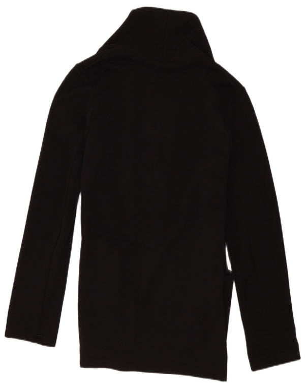 Liu Jo Femme Cardigan Ouvert Pull IT 42 Moyen Noir Polyester