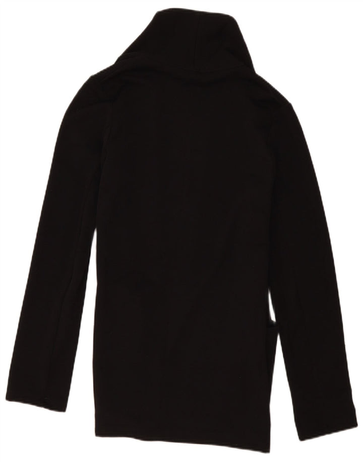 Liu Jo Femme Cardigan Ouvert Pull IT 42 Moyen Noir Polyester
