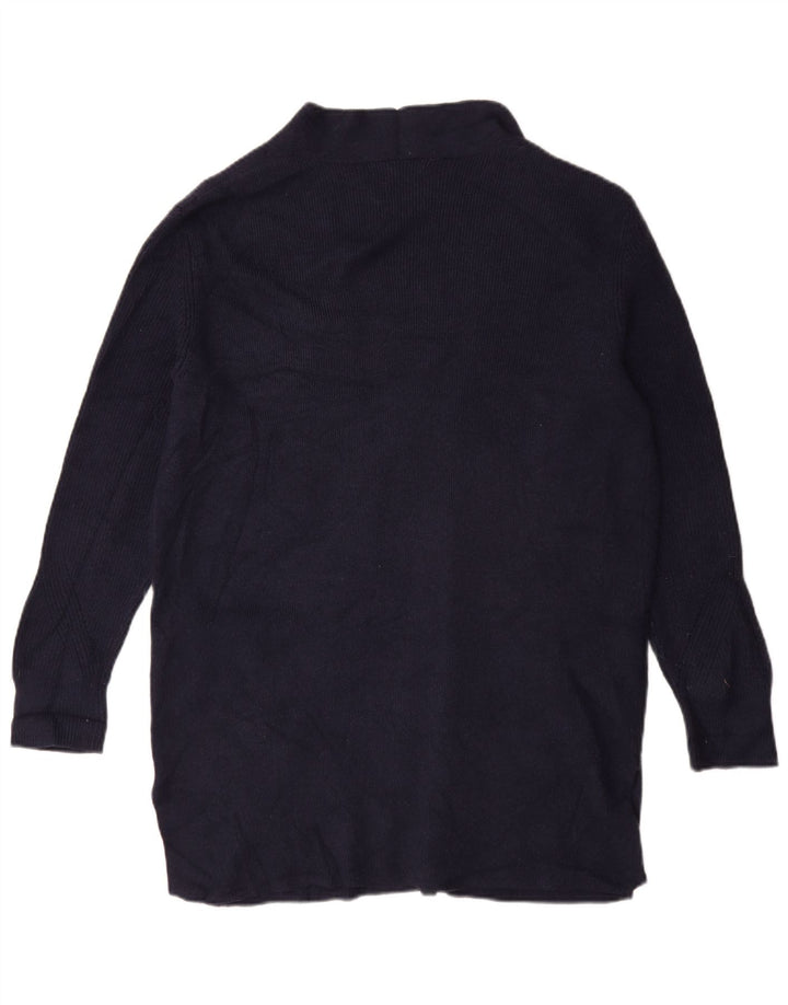 Marks & Spencer Pull cardigan ouvert long pour femme UK 16 Large Bleu marine