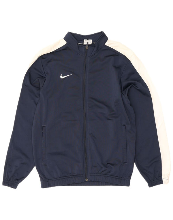 Nike Veste de survêtement pour garçon 12-13 ans Bleu marine Taille L