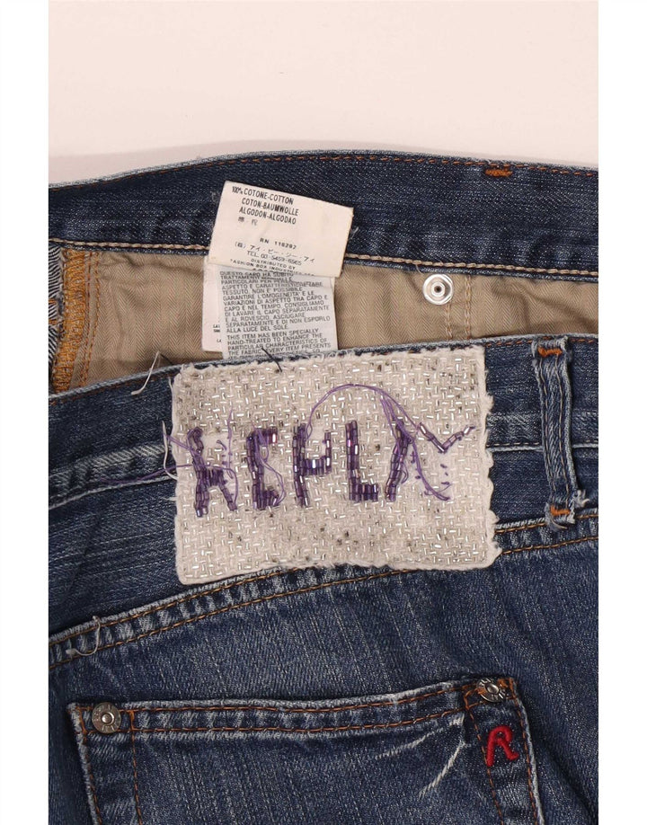 Replay Jean droit femme W32 L34 bleu coton