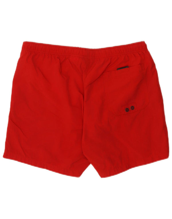 Lotto Short de bain pour homme UK 40/42 Large Rouge Nylon