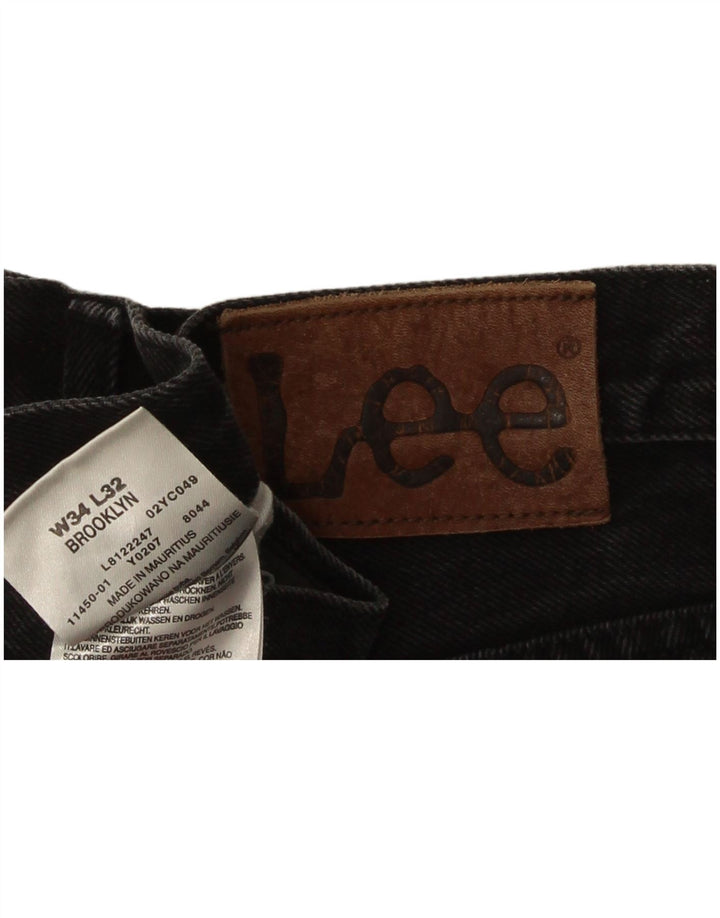 Lee Jean Capri Brooklyn Homme W34 L23 Gris Coton