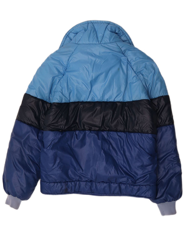 Veste matelassée homme vintage IT 54 2XL Colorblock multicolore