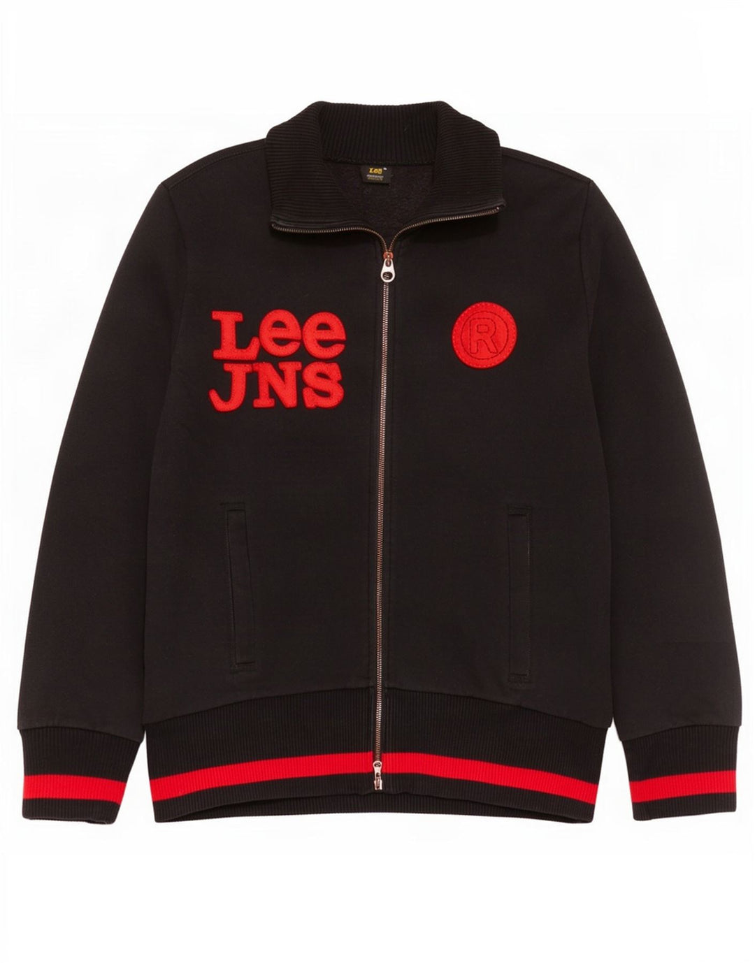 Lee Veste de survêtement graphique pour homme XL en coton noir