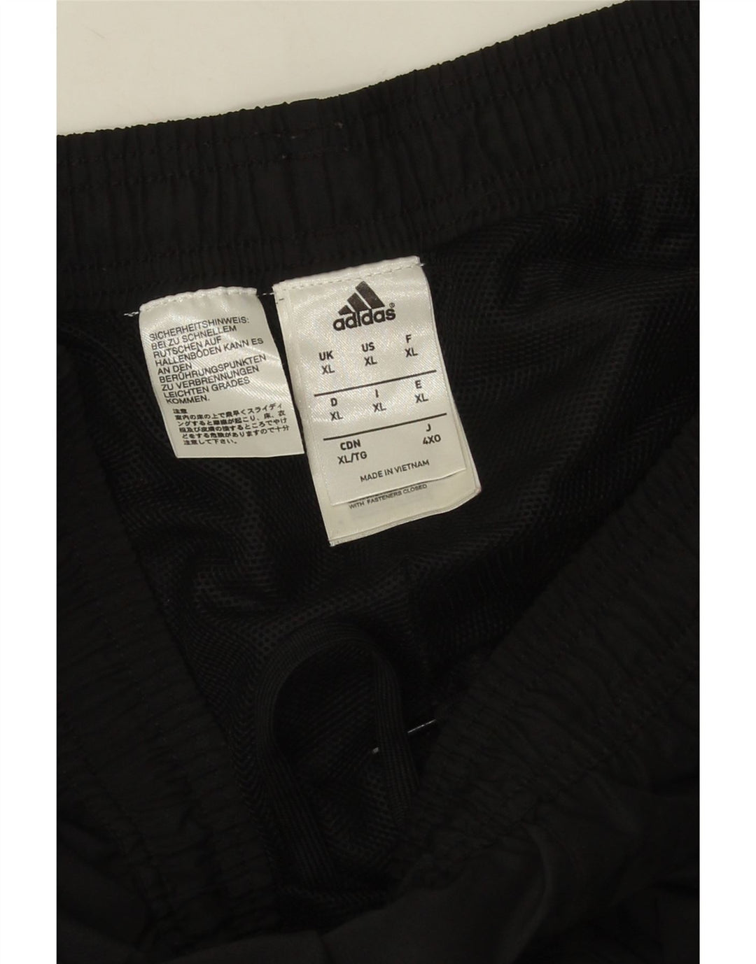 Adidas Pantalon de survêtement pour homme Joggers XL Noir Polyester