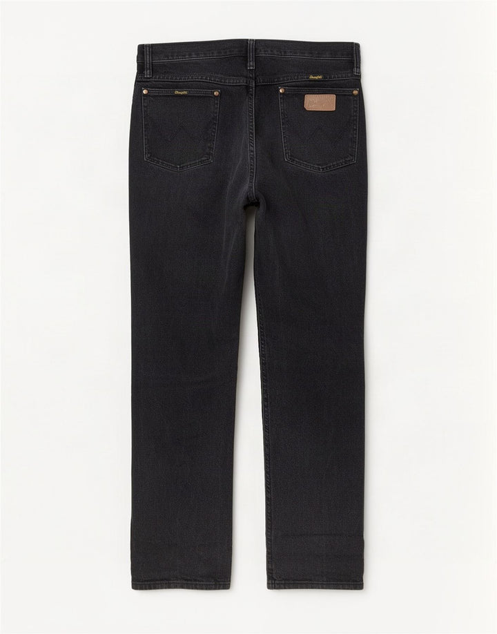 Wrangler Jean droit homme W33 L32 gris coton