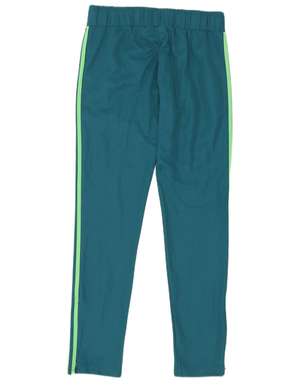 Adidas Pantalon de survêtement pour femme UK 12 Bleu moyen Coton