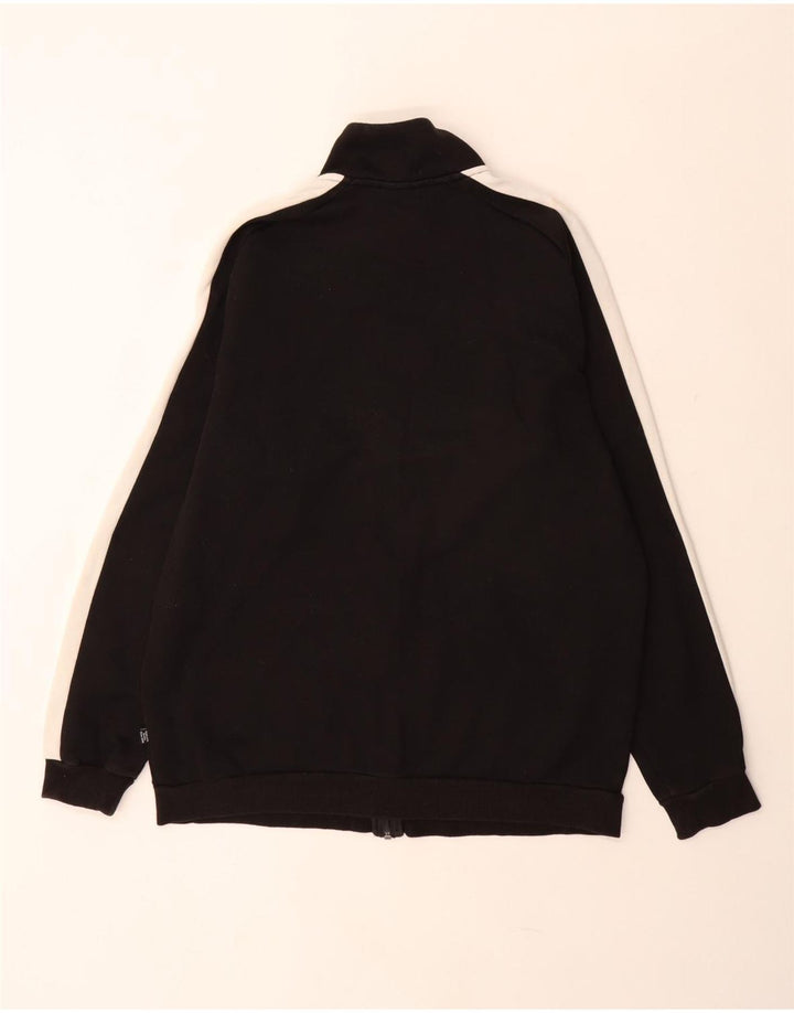 PUMA Veste de survêtement pour homme en coton color block noir moyen