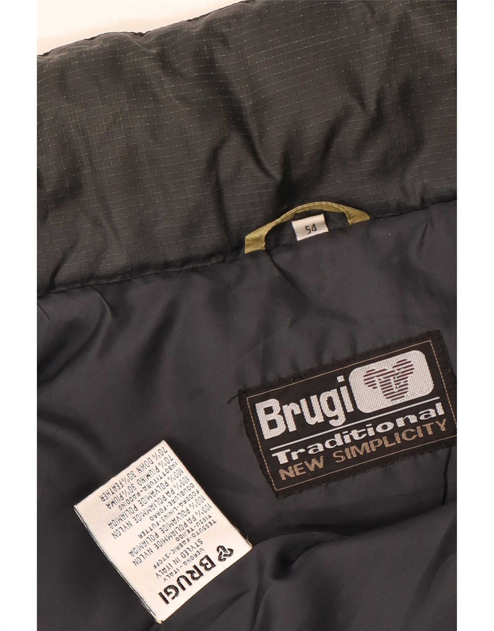 Brugi Gilet Rembourré IT 54 2XL Homme Jaune Polyamide