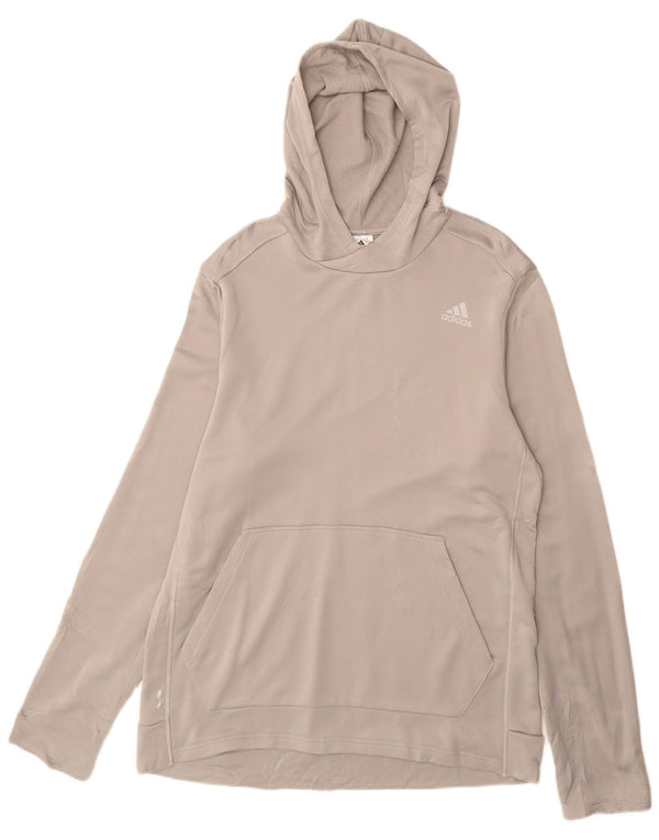 Adidas Veste de survêtement pour homme Large Gris Polyester