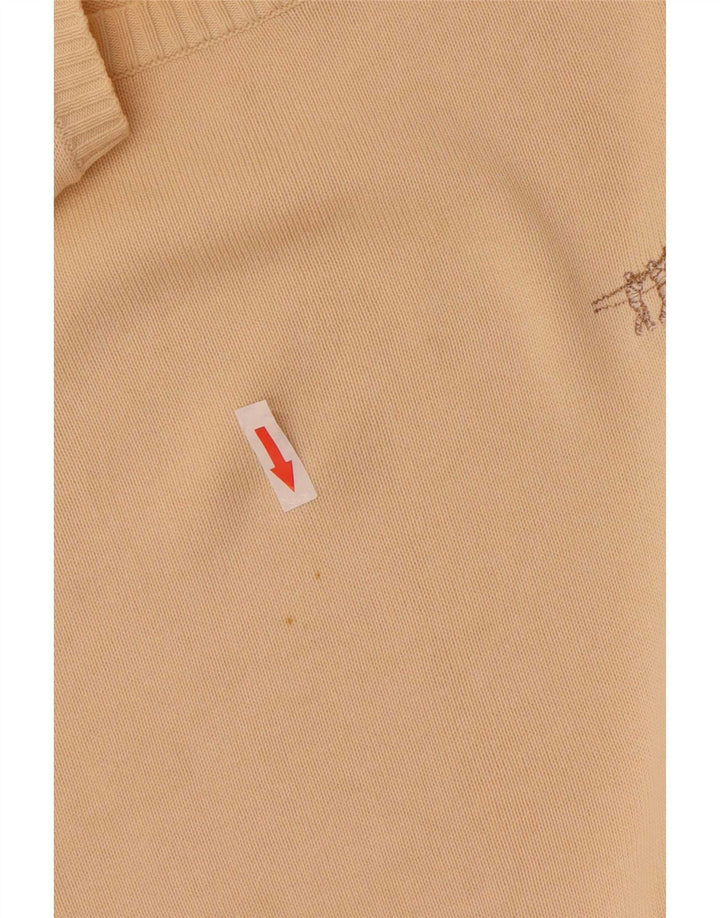 Henry Cottons Pull Col Rond Homme Coton Beige Moyen