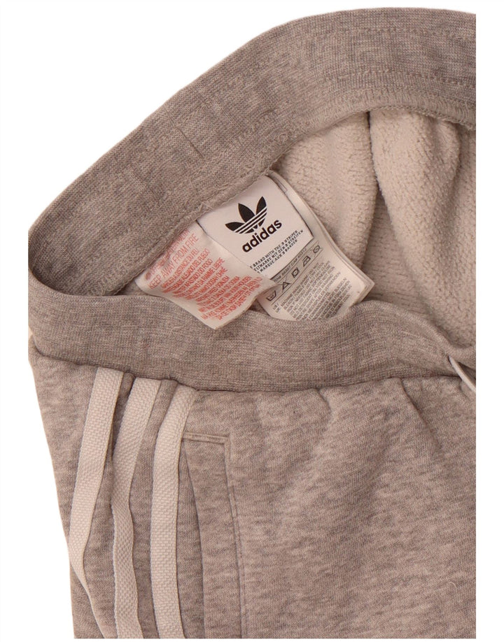 Adidas Short de Sport Garçon 8-9 Ans Gris Coton