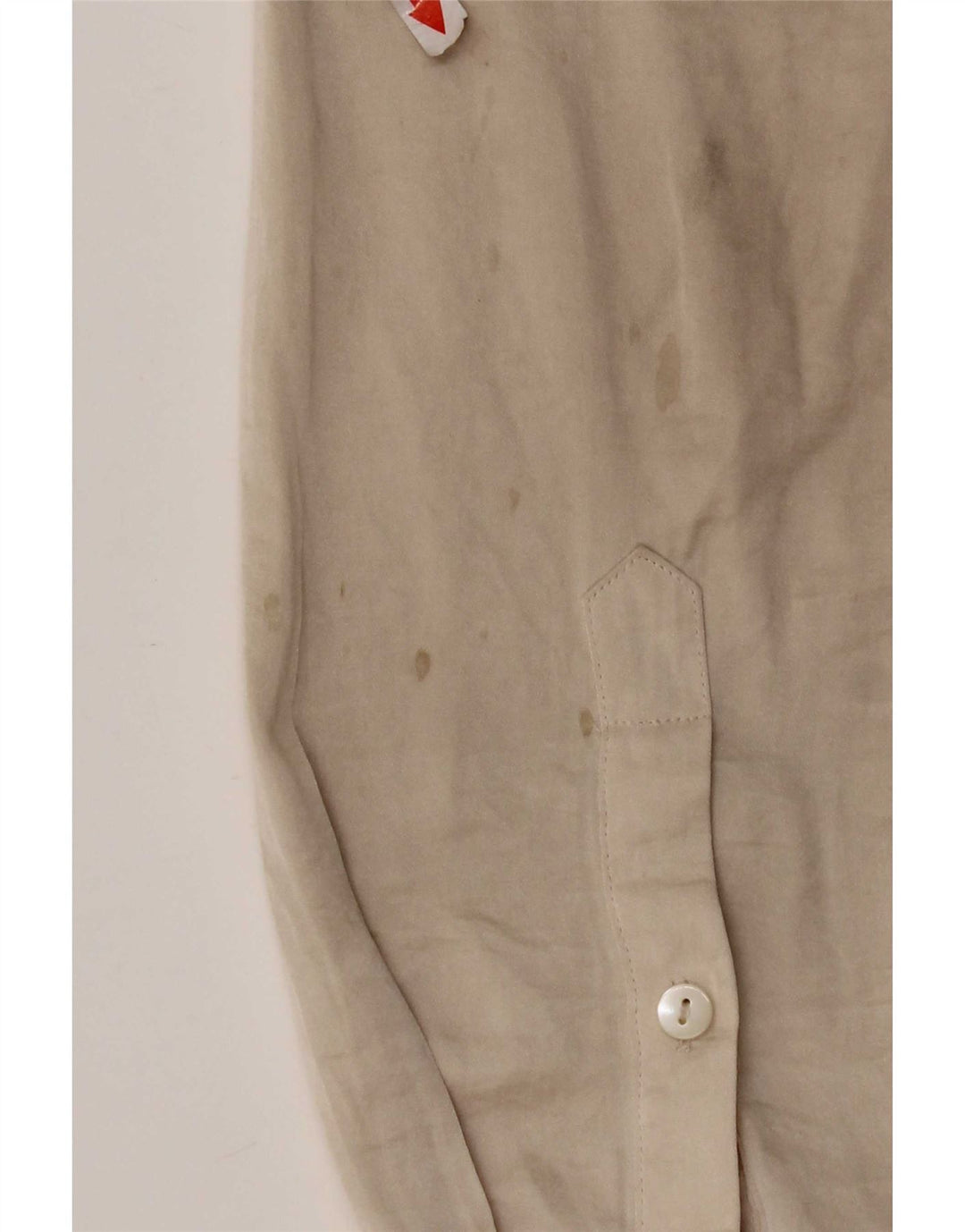 Chemise Femme Jigsaw UK 12 Polyester Beige Moyen