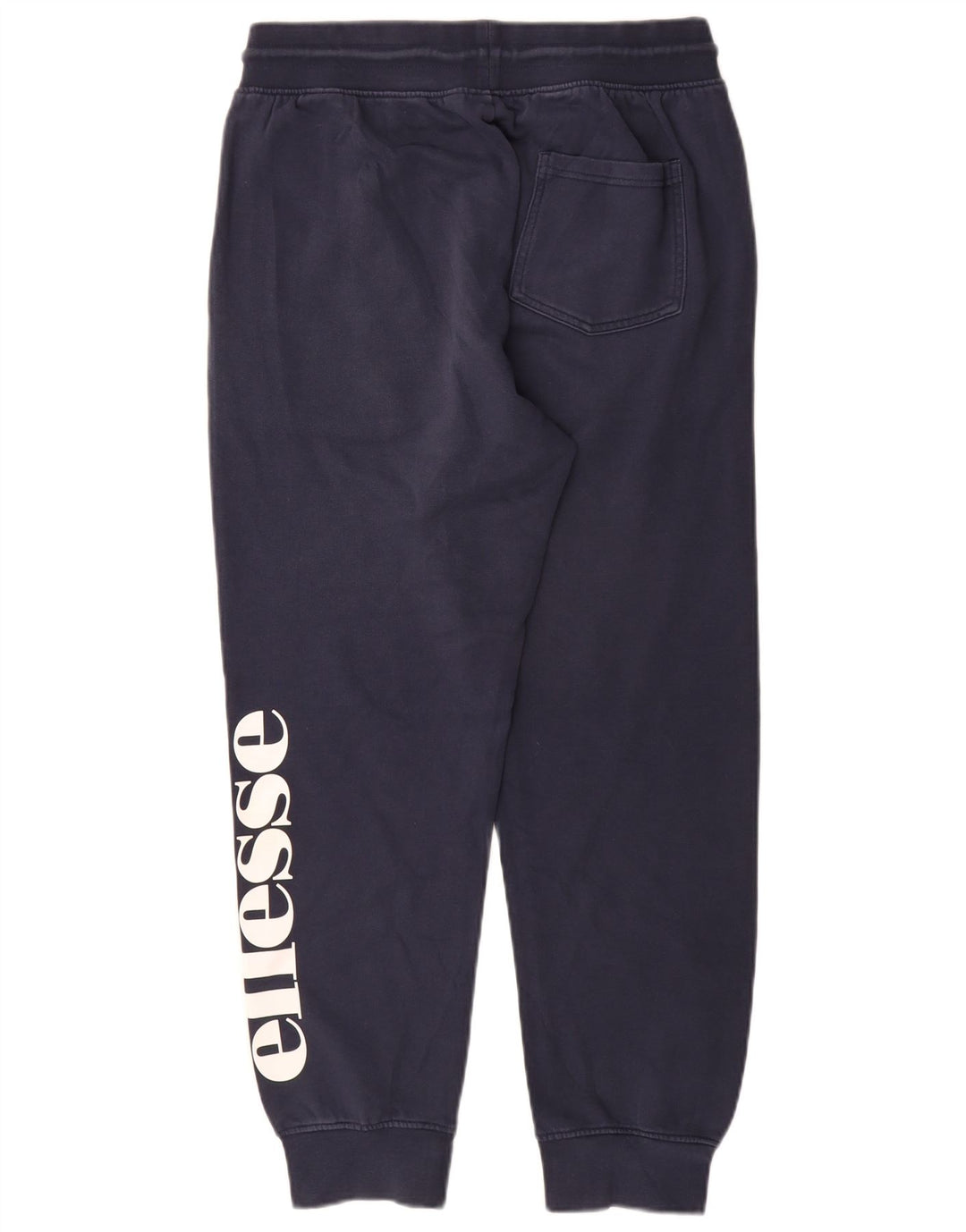 Ellesse Pantalon De Survêtement Graphique Joggers Bleu Marine Moyen Coton Homme
