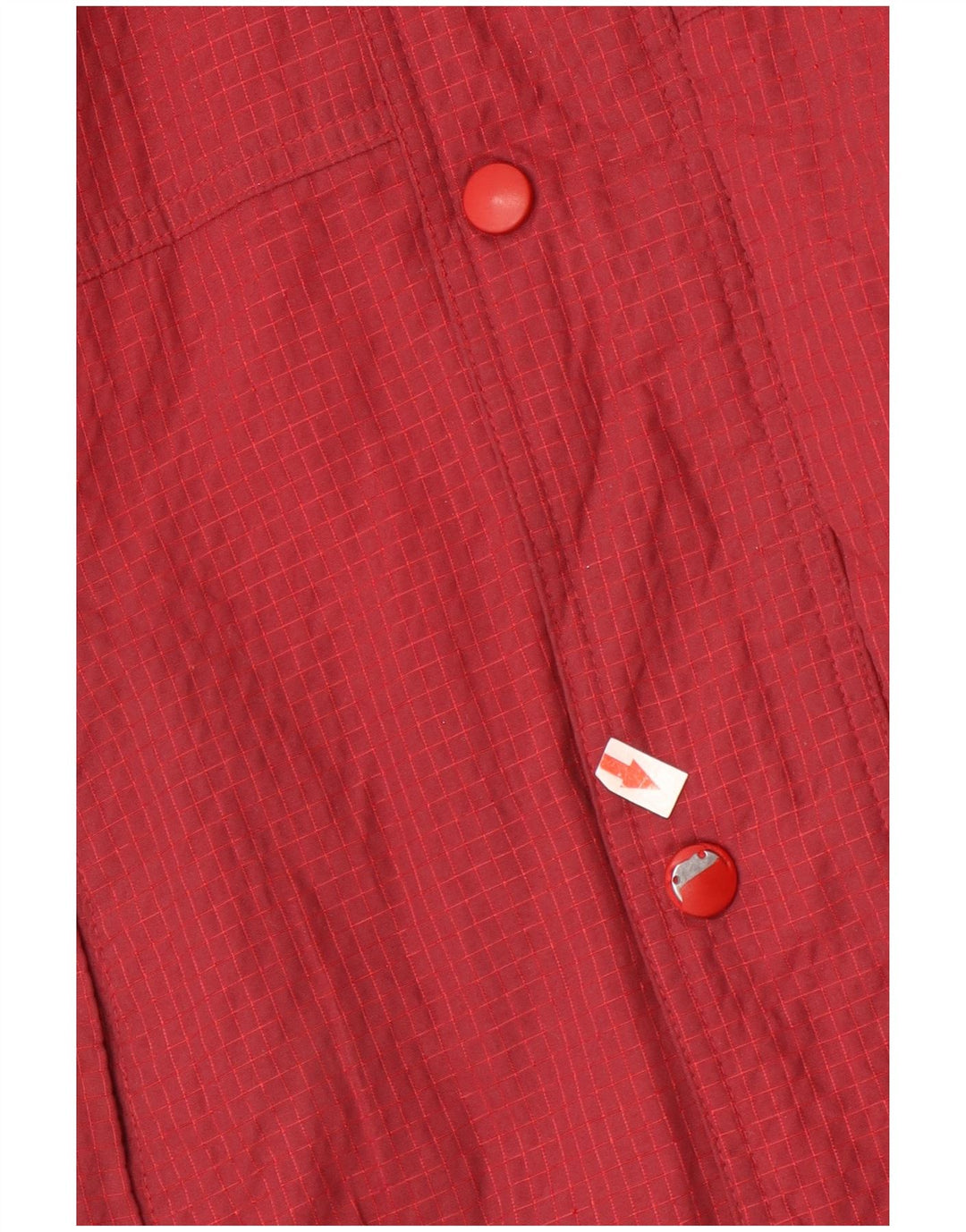 Nike Veste coupe-vent pour garçon 12-13 ans en nylon à carreaux bordeaux Taille L