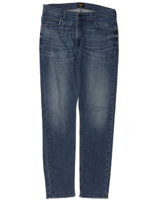 Lee Jean Slim Rider W32 L32 Homme Bleu Coton