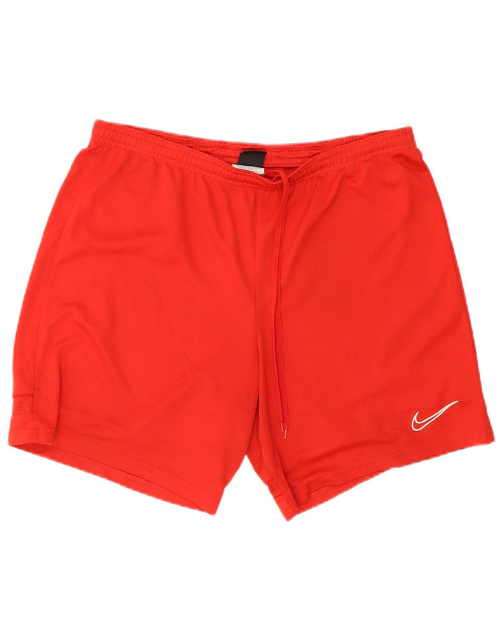 Nike Short de sport Dri Fit pour homme XL Rouge Polyester