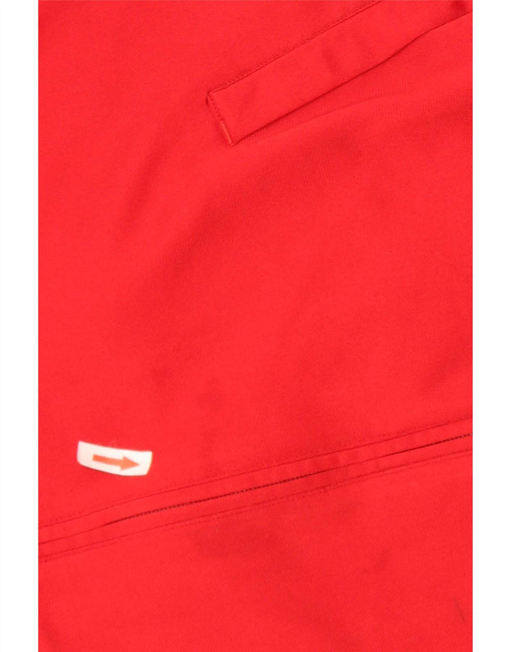 Adidas Veste de survêtement pour homme UK 40/42 Rouge moyen Polyester colour block