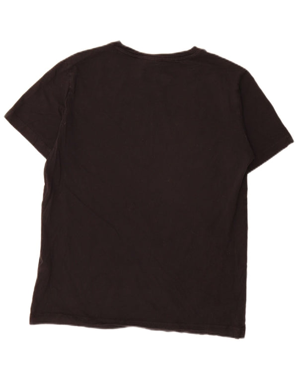 Champion T-Shirt Femme Top UK 18 XL Noir Coton