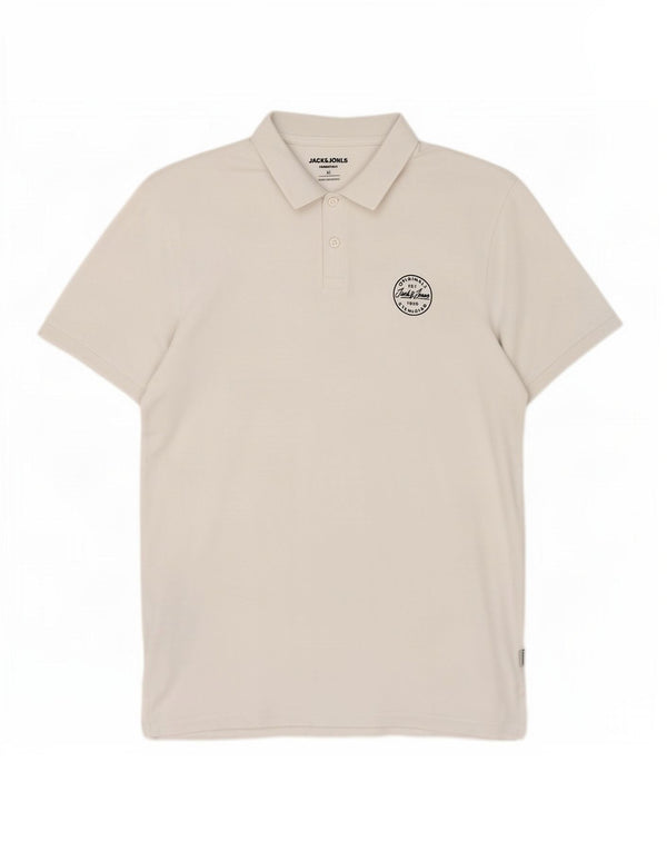 Jack & Jones Polo Homme XL Blanc Coton