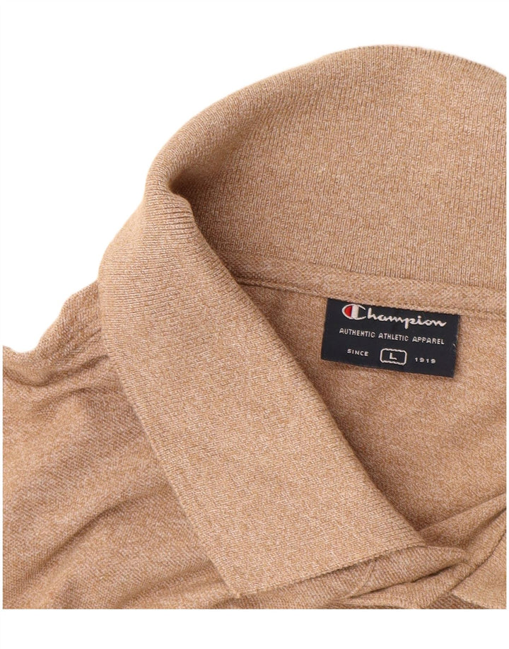 Champion Polo Homme Grand Coton Beige