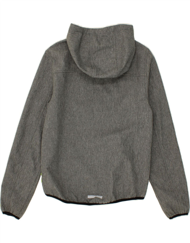 NORTHVILLE Boys Zip Hoodie Sweater 13-14 Years Grey Polyester Vintage Northville and Second-Hand Northville from Messina Hembry 