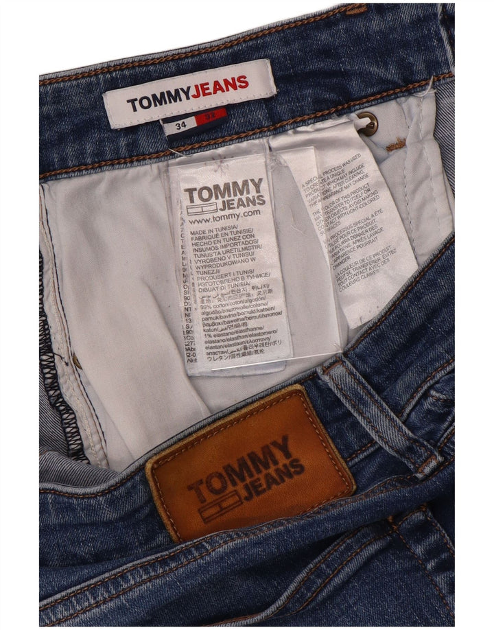 TOMMY HILFIGER Jean Slim Scanton Homme W34 L32 Bleu Coton