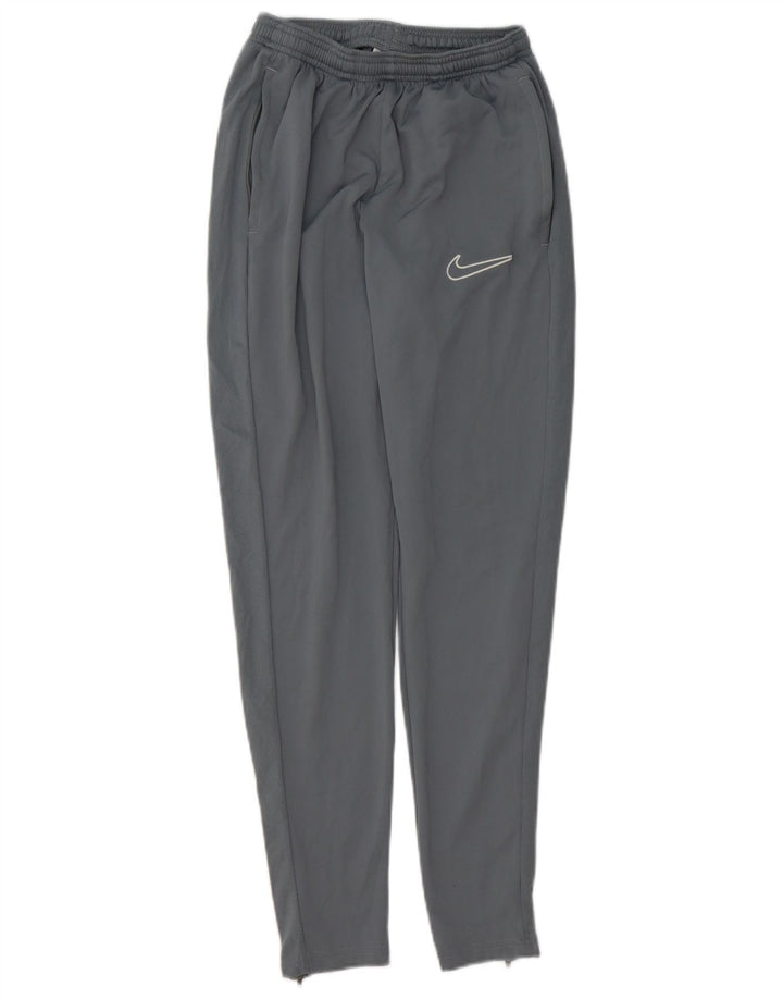 Pantalon de survêtement Nike Dri Fit pour homme, petit, gris, polyester