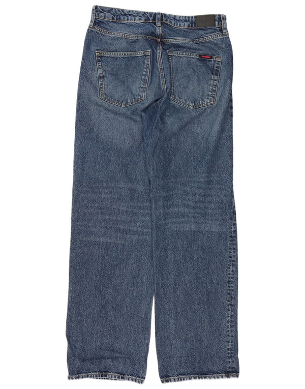 Superdry Jean Loose W30 L32 Bleu Coton Homme