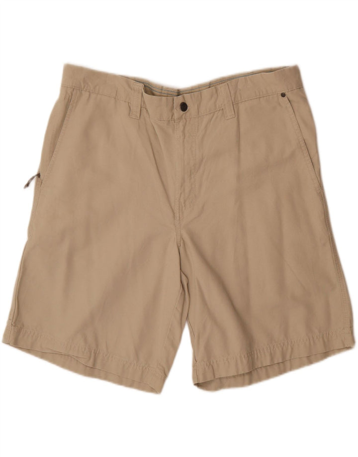COLUMBIA Short Cargo Homme W38 XL Coton Beige