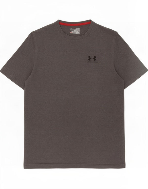 Under Armour T-Shirt Heat Gear Homme Petit Gris