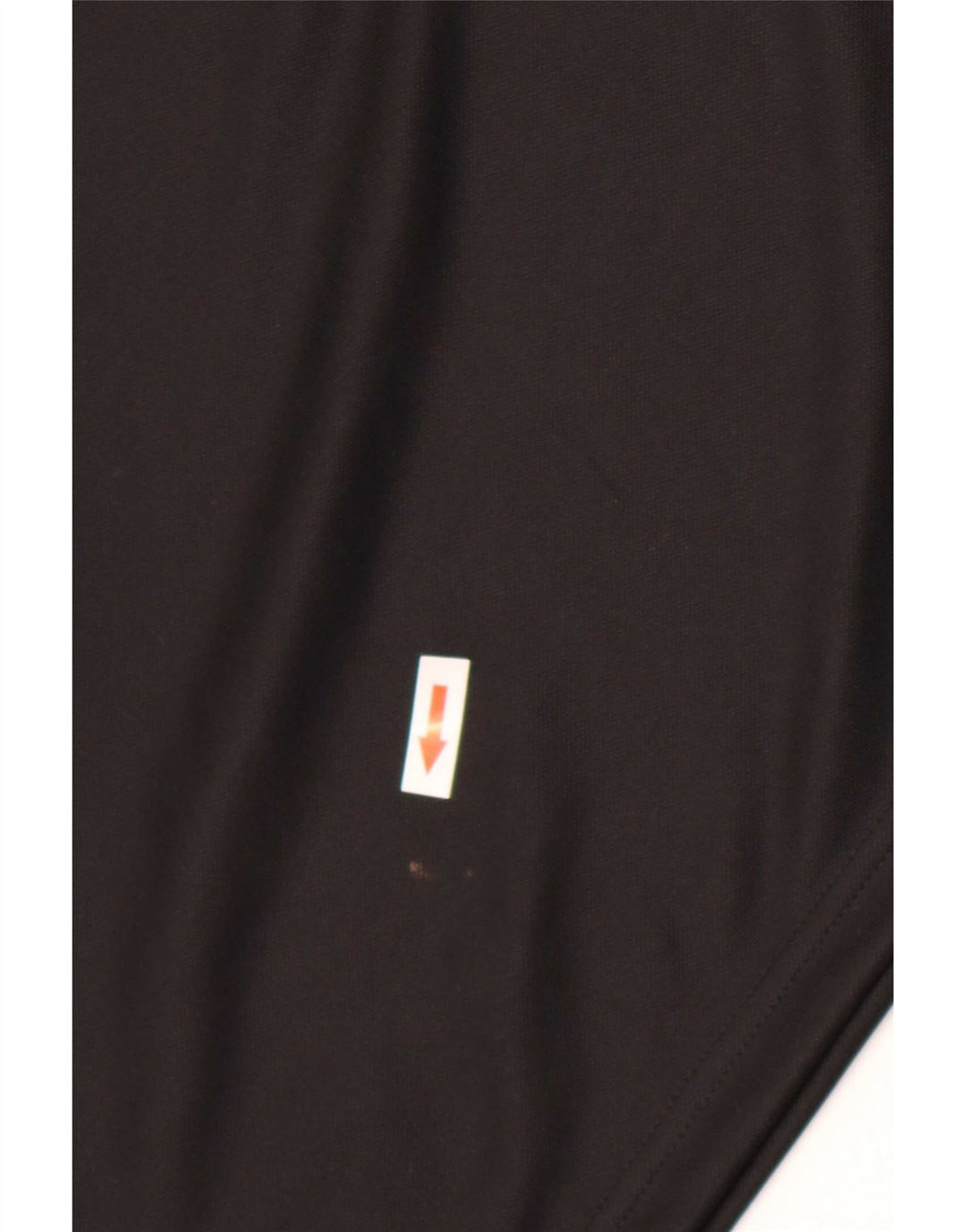 Adidas Hommes Aeroready Zip Neck Pull Survêtement Top Large Noir Polyester