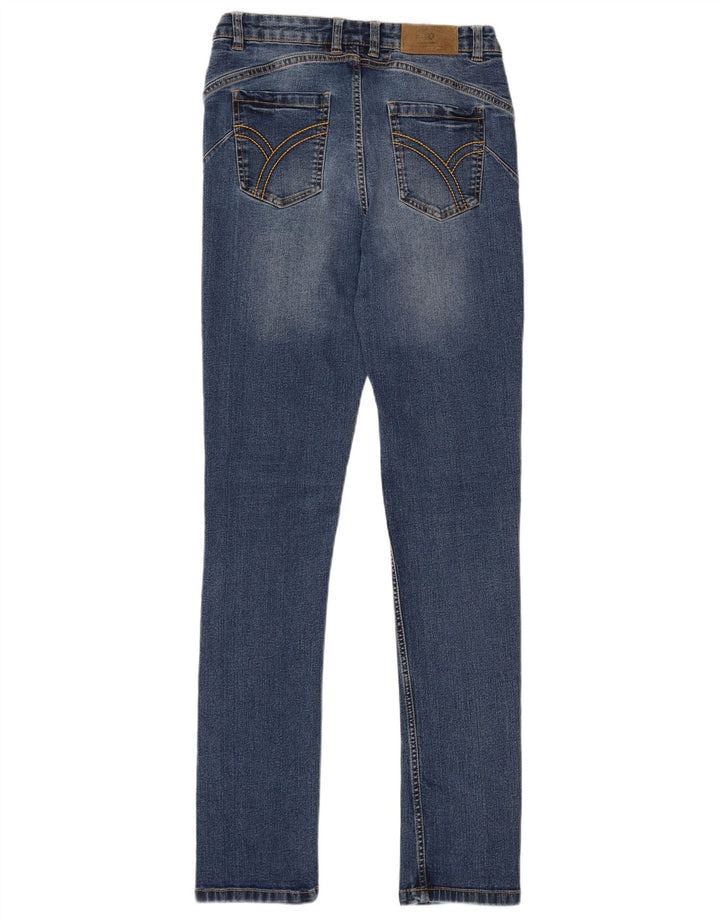 Dack's Jean skinny coupe droite pour femme IT 44 Medium W28 L31 Bleu Coton