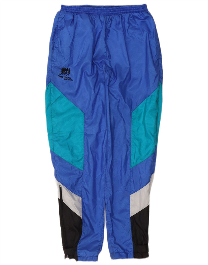 Frank Shorter Survêtement Complet Homme Bleu Moyen Nylon Colorblock