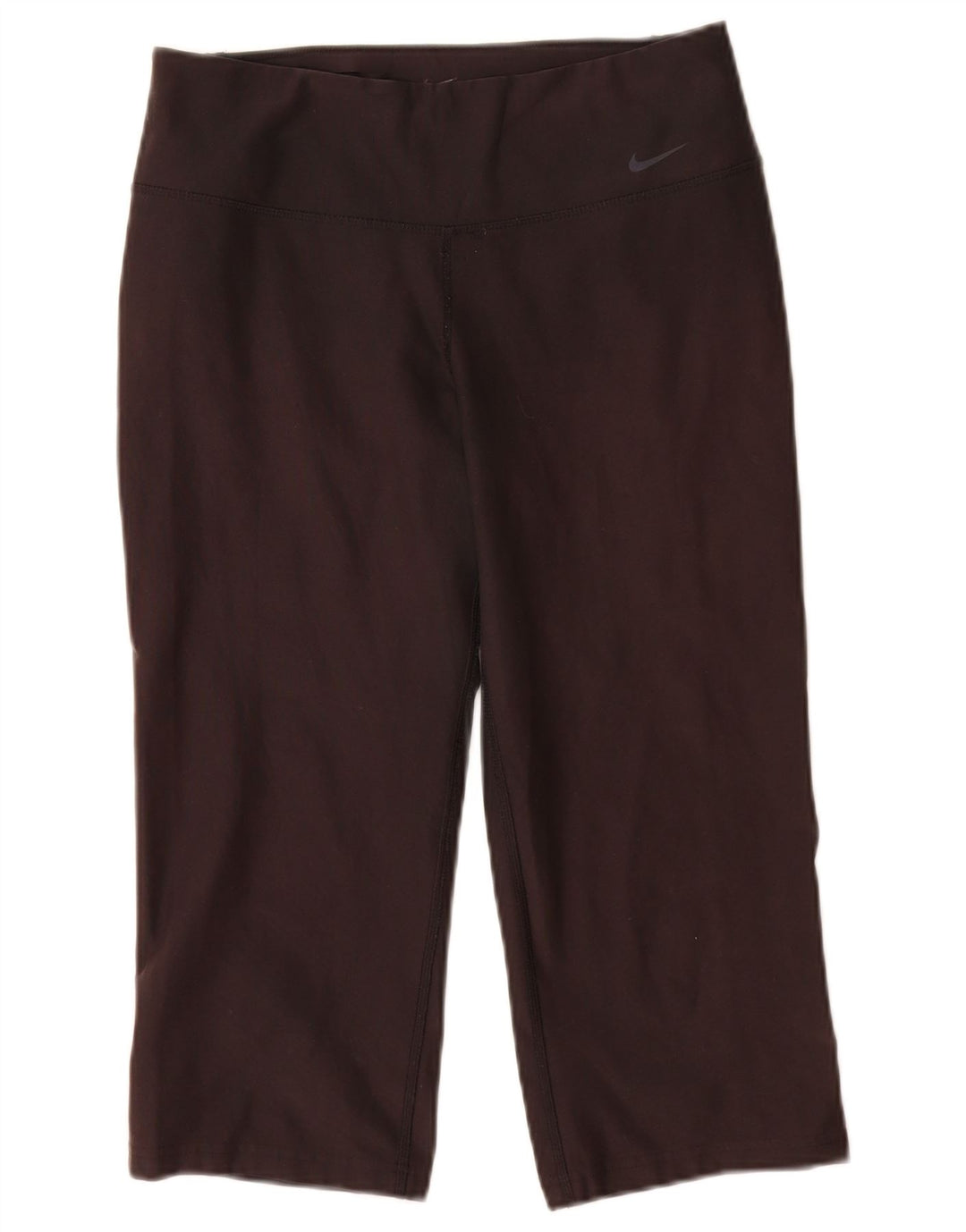 Nike Legging Capri Dri Fit Femme UK 12 Noir Moyen Polyester