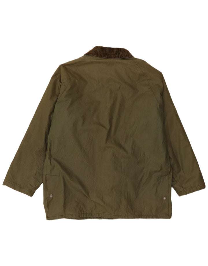 Carrera Veste en coton ciré pour homme UK 36 Petit acrylique vert