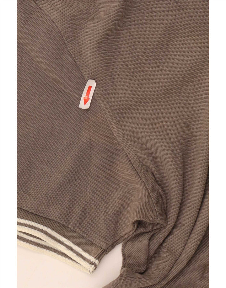 Fred Perry Polo Homme Grand Gris Coton