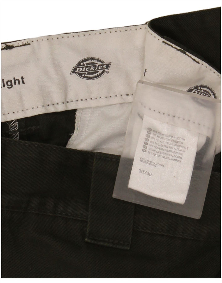 Dickies Pantalon Chino Droit Homme W30 L30 Kaki Polyester