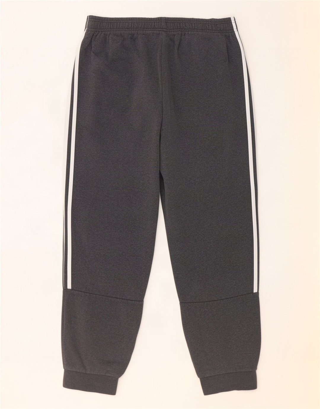 Adidas Pantalon de survêtement pour homme en coton gris Taille L