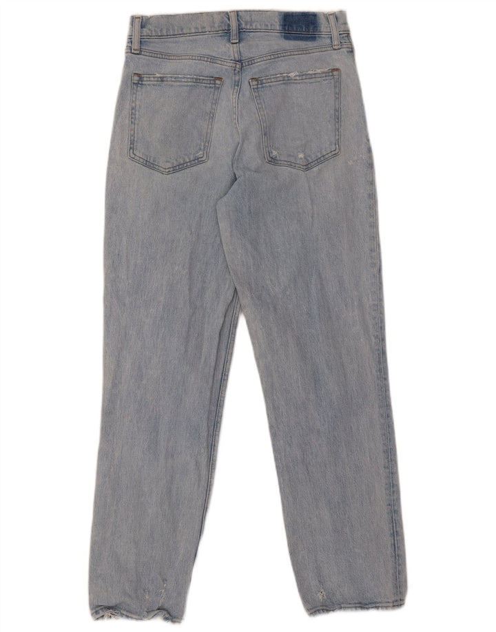 ABERCROMBIE & FITCH Jean droit pour femme US 6 Medium W28 L27 Bleu