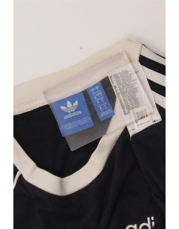 Adidas T-Shirt Homme Haut Petit Bleu Marine Coton