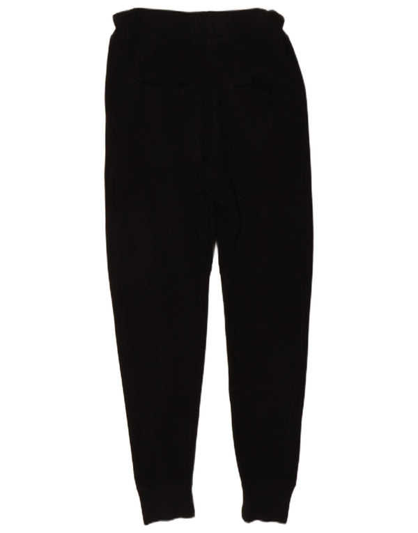 Pantalon De Survêtement Zara Homme Joggers Coton Noir Moyen