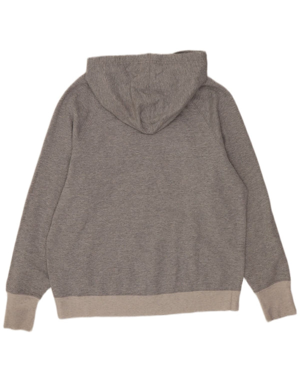 Champion Pull à capuche graphique pour femme UK 16 Large Gris